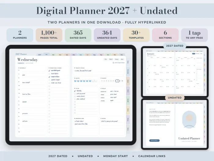 Digital Planner Bundle