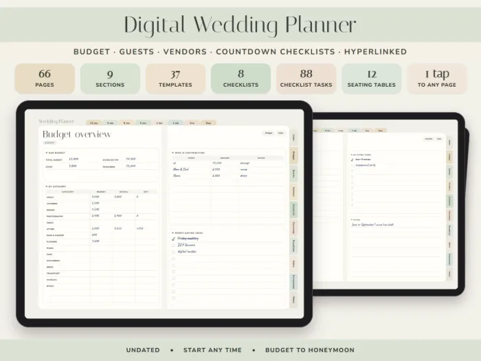 Digital Wedding Planner