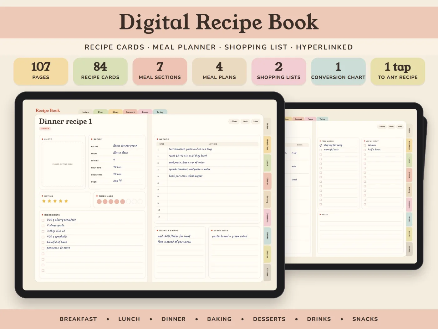 Digital Recipe Book