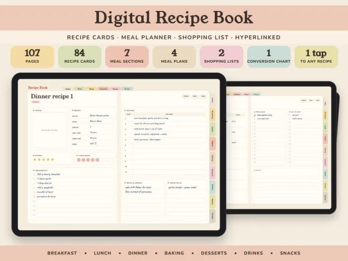 Digital Recipe Book
