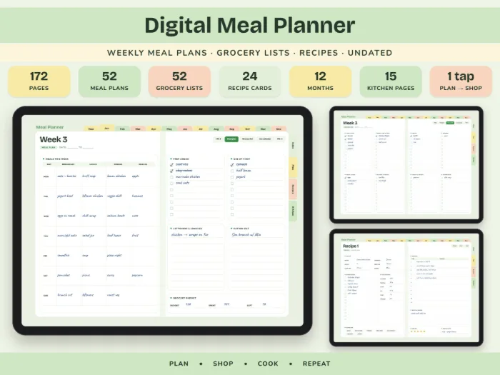 Digital Meal Planner