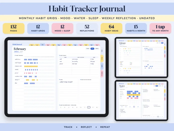 Habit Tracker Journal