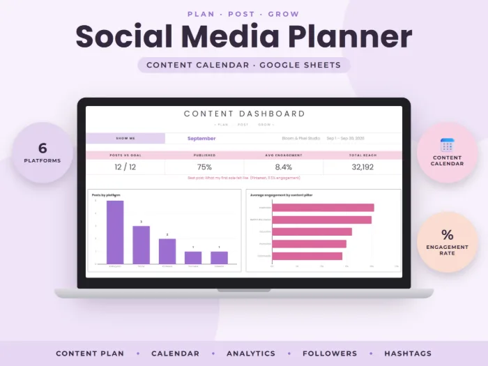 Social Media Calendar