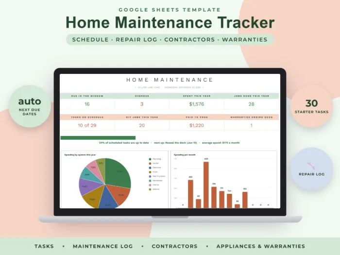 Home Maintenance Tracker