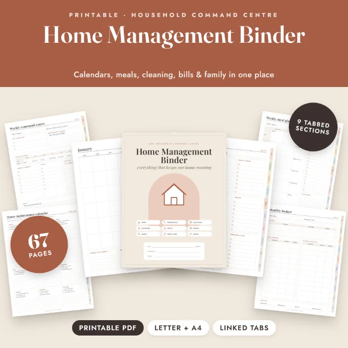 Home Management Binder