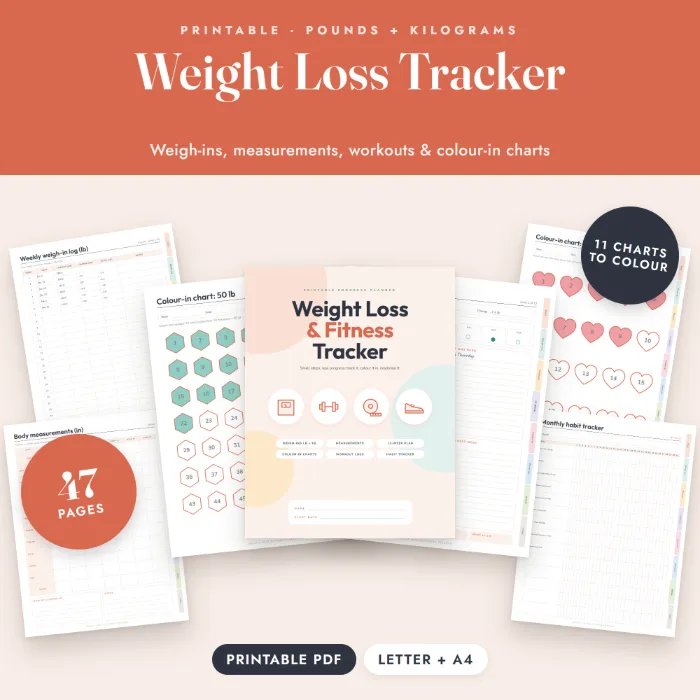 Weight Loss Tracker Printable
