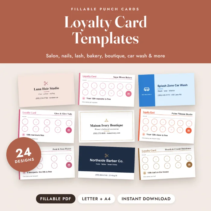 Loyalty Card Templates