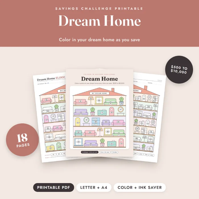 Dream Home Savings Challenge