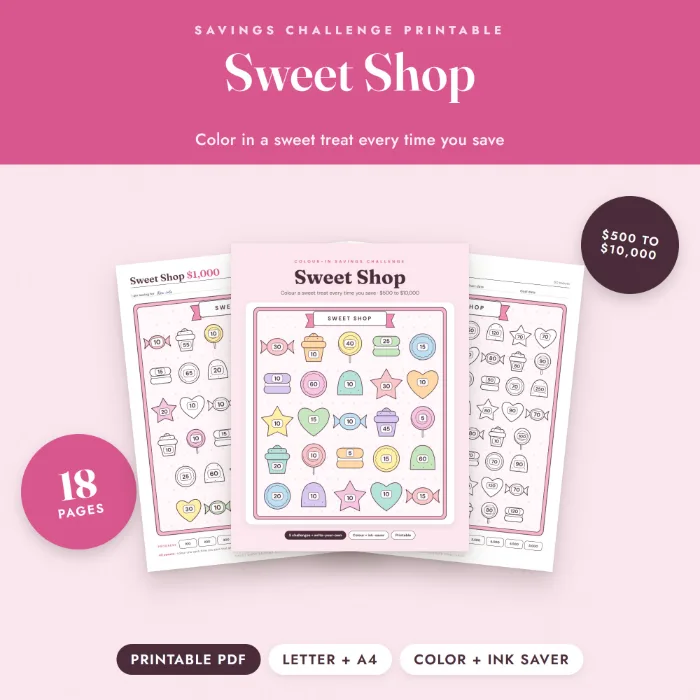 Sweet Shop Savings Challenge
