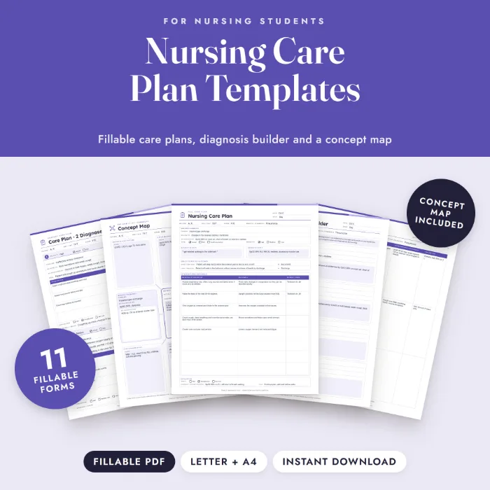 Nursing Care Plan Templates