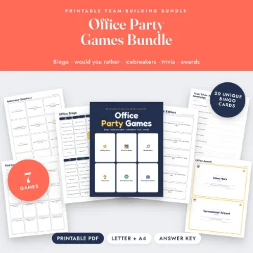 Office Party Games Bundle